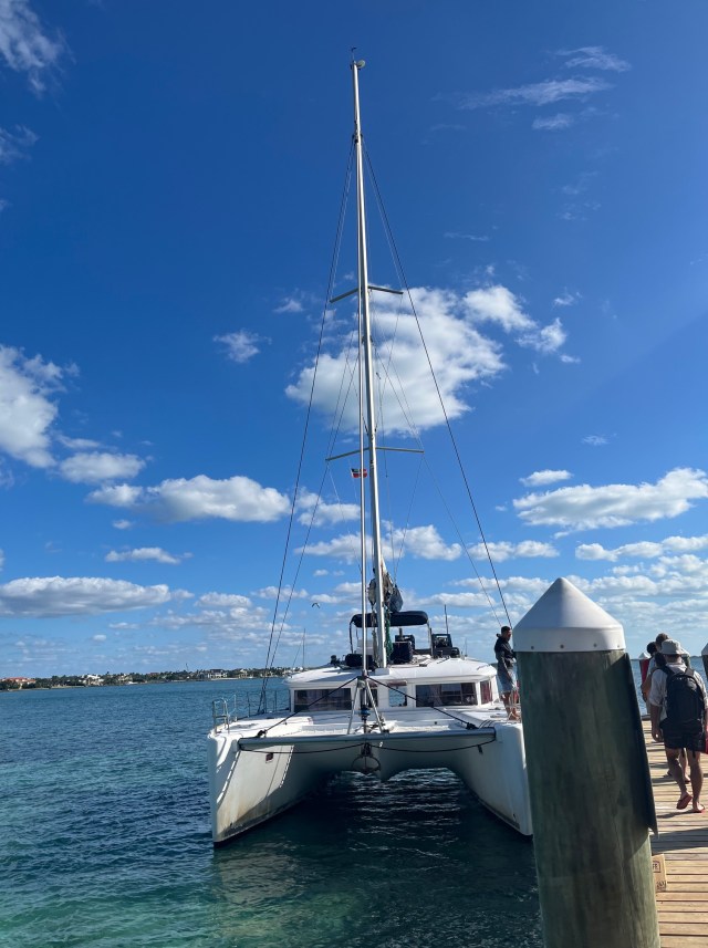 Excursion catamaran Bahamas