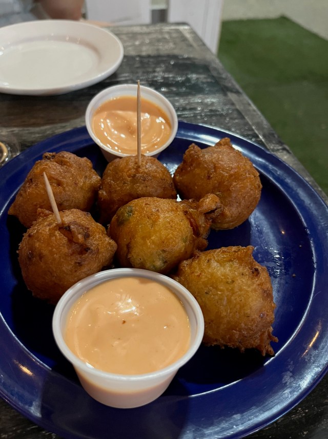 Conch fritters